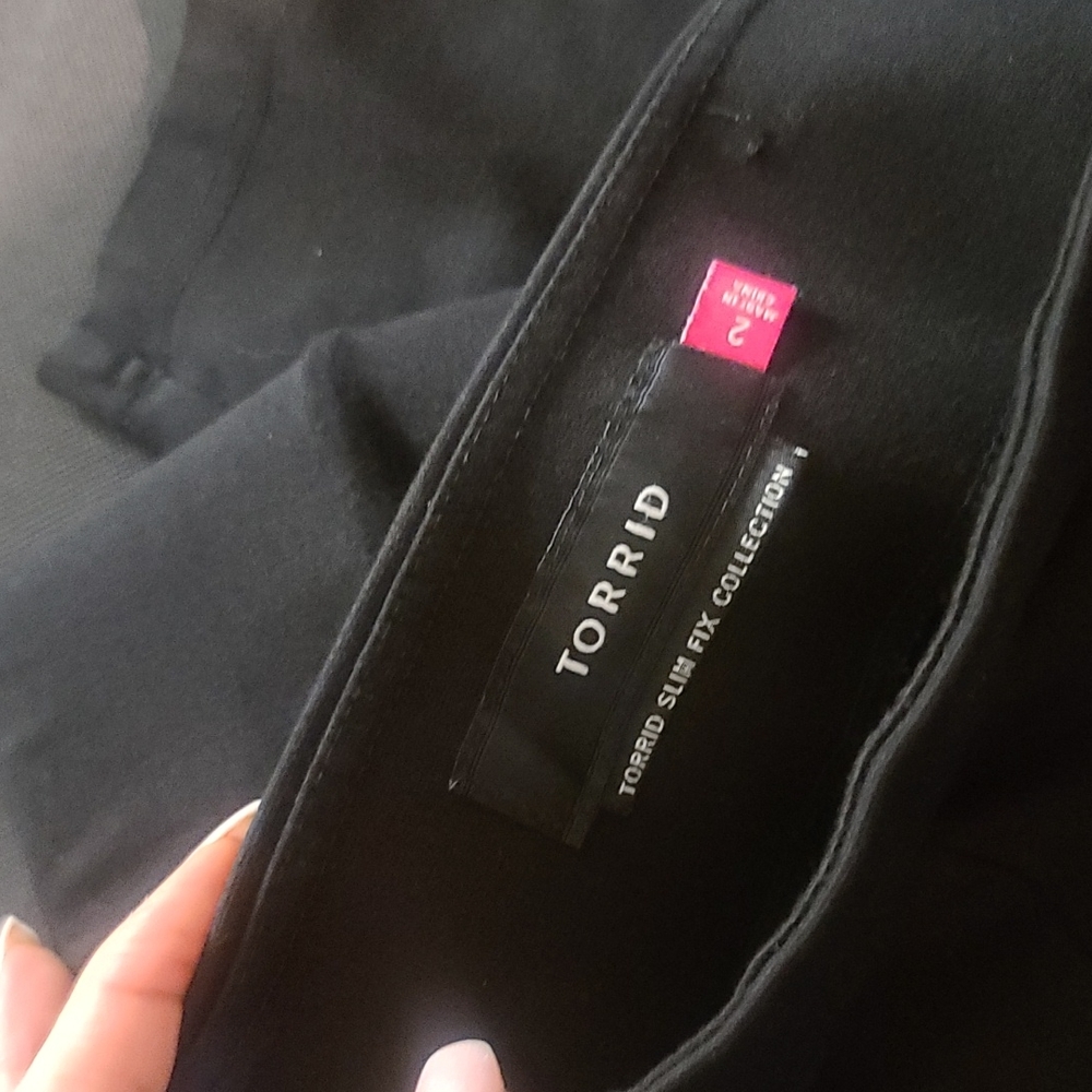 Torrid Black pixie pants